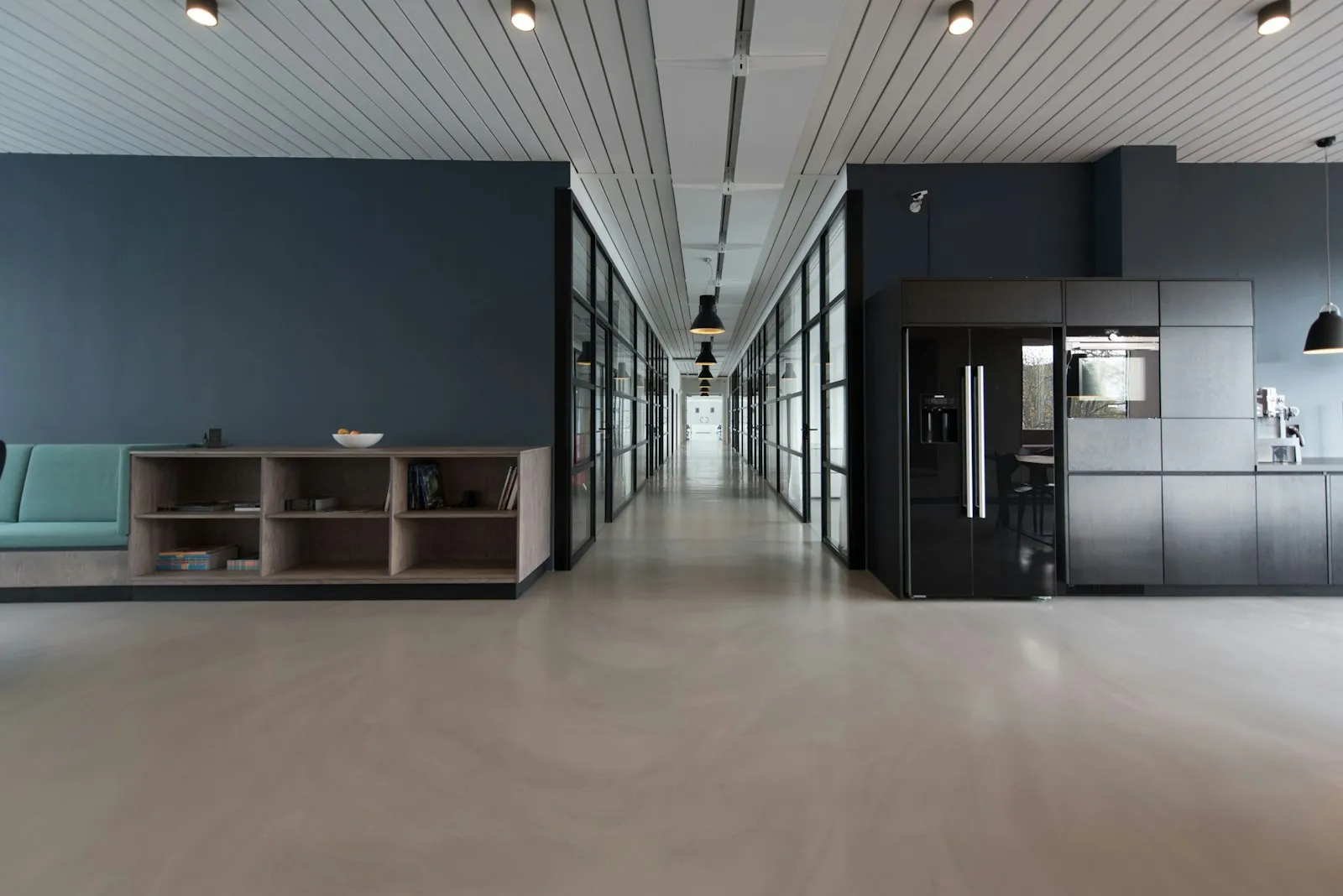 Modern professional office environment welcoming clients for insurance consultations